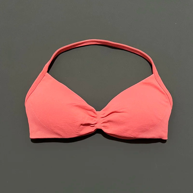 Halter Neck Tie-Side Bikini Set