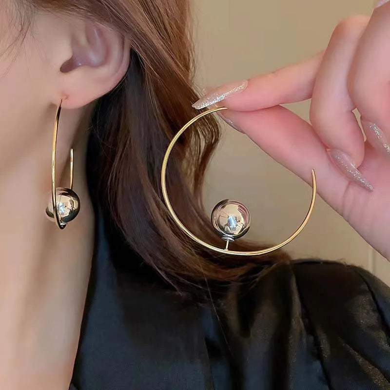 Gold Hoop Earrings