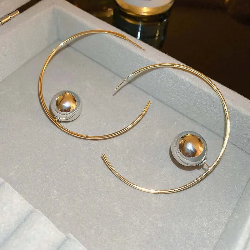 Gold Hoop Earrings
