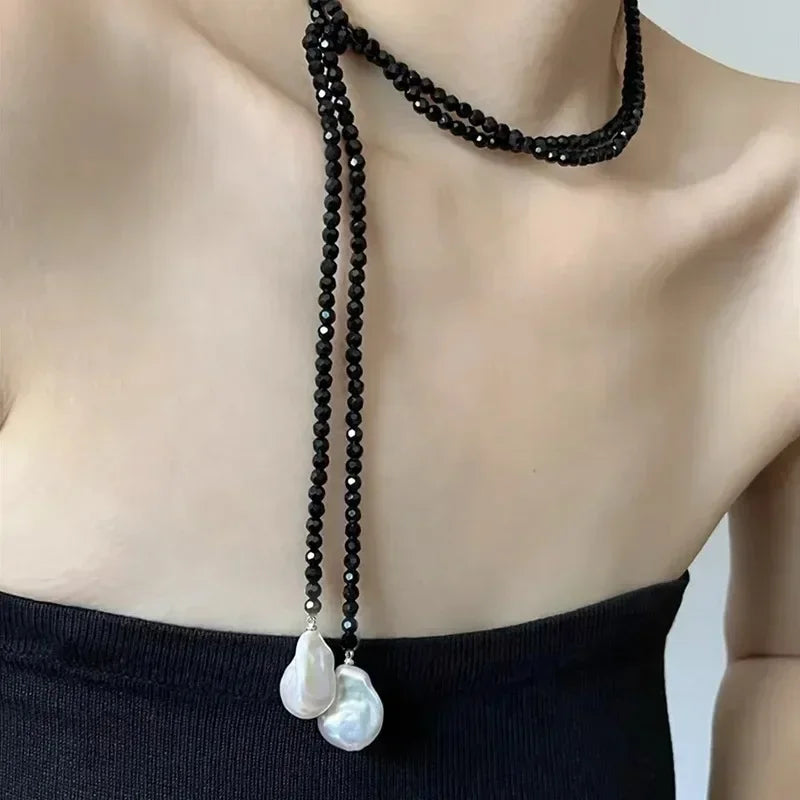 Boho Multilayer Bead Chain Necklace