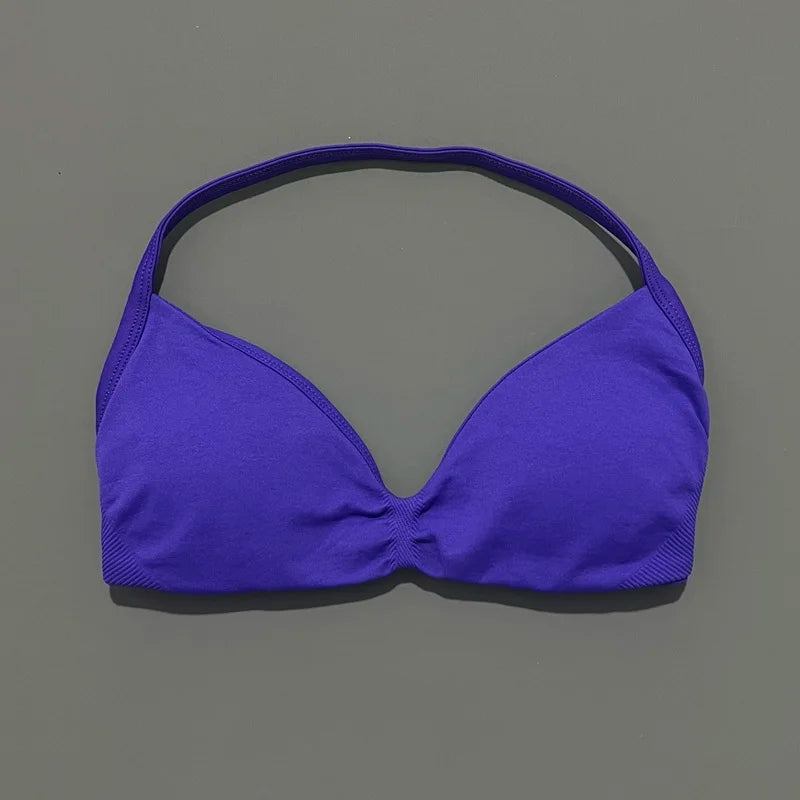 Halter Neck Tie-Side Bikini Set