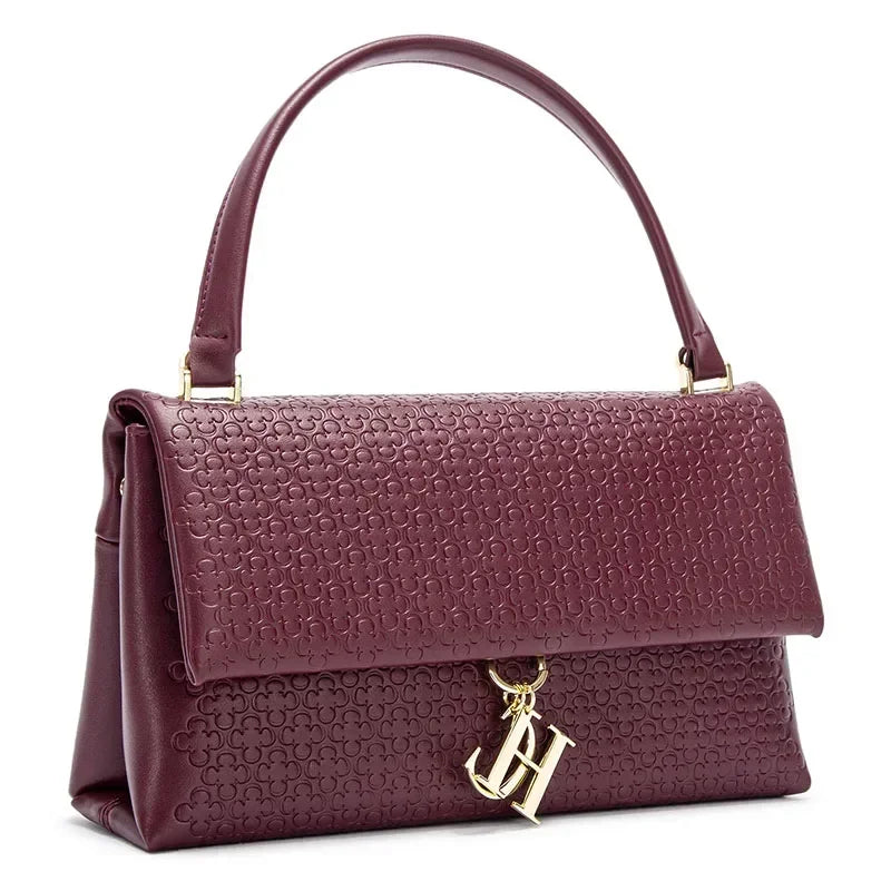 CH Fashion Shoulder Bag Detachable Chain Light Luxury Underarm Bag Simple Large Capacity Solid Co...