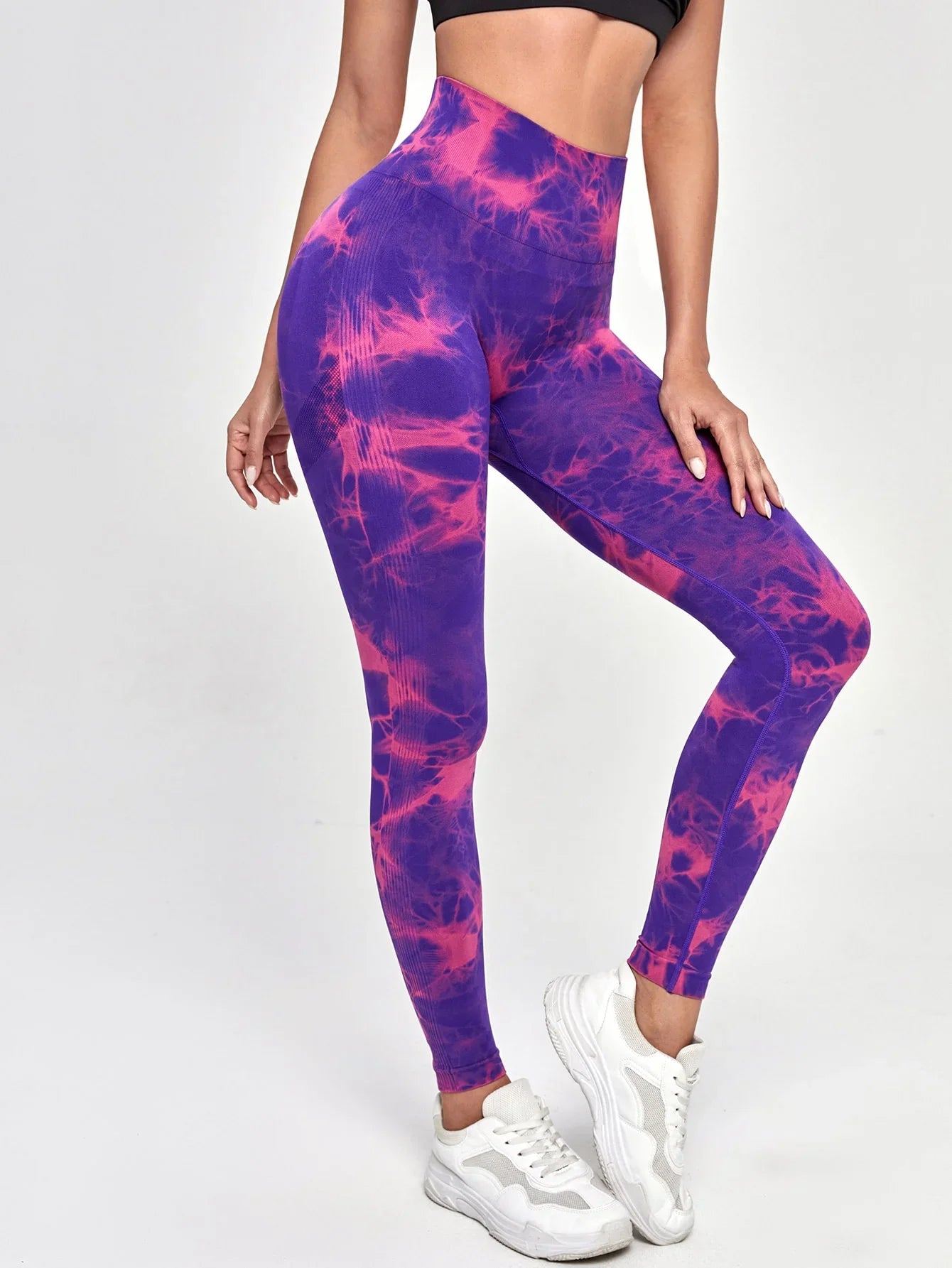 Tie Dye High Waist Yoga Leggings