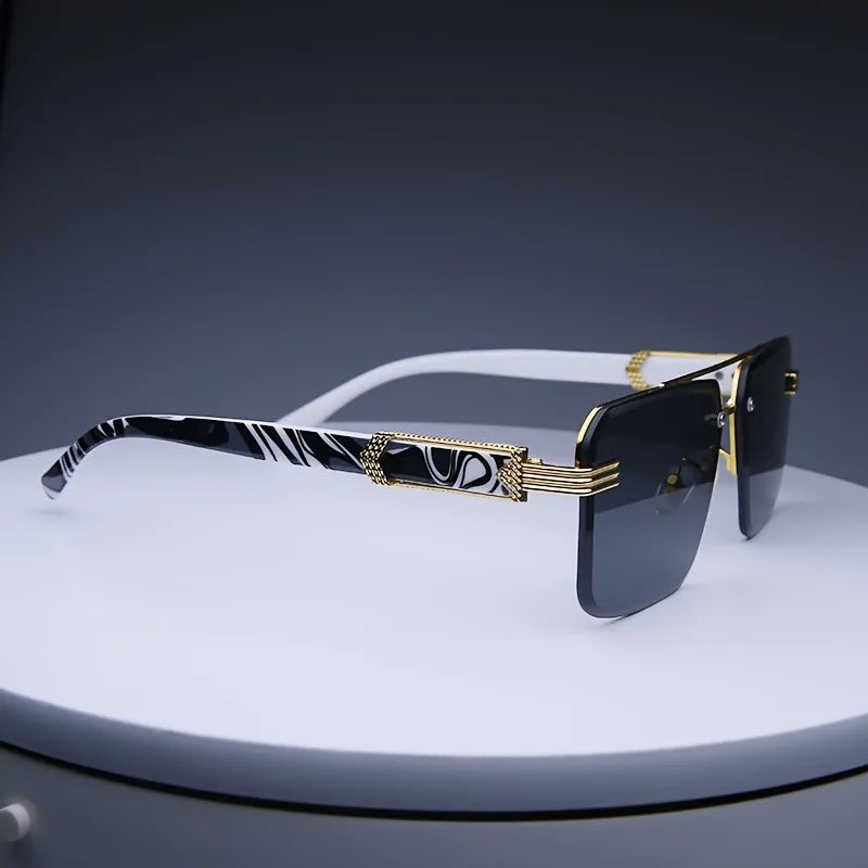 Rimless Rectangle Sunglasses – Women's