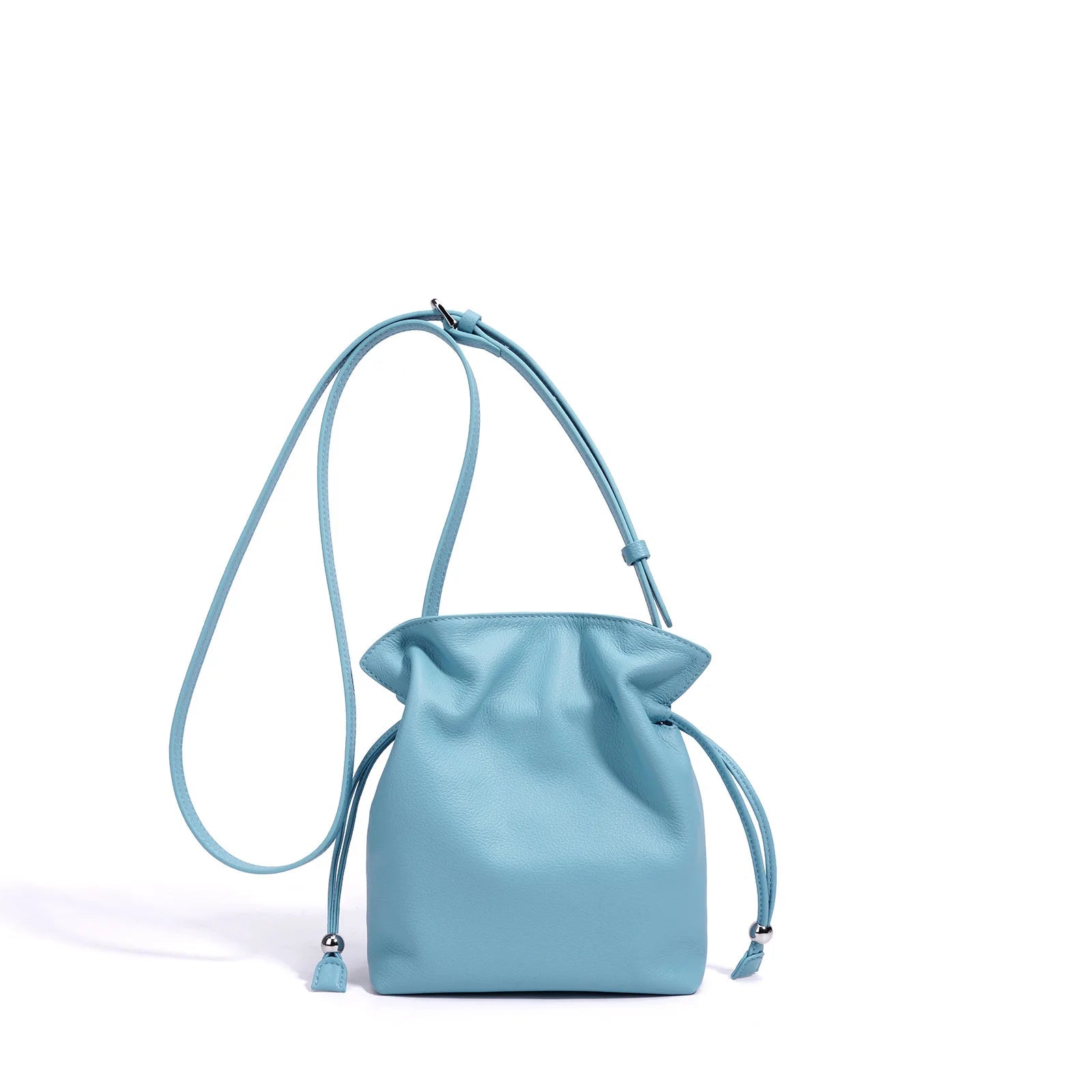 Leather Flap Crossbody Bag