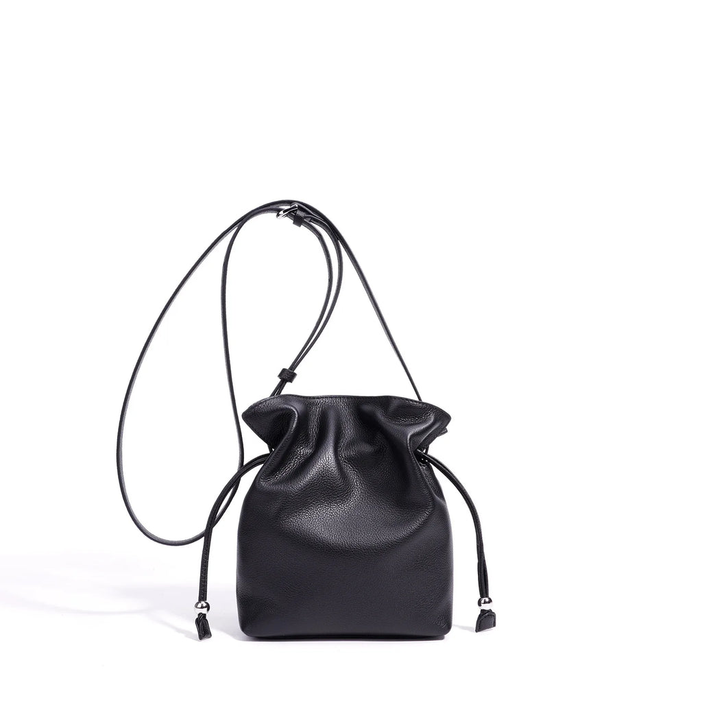 Leather Flap Crossbody Bag