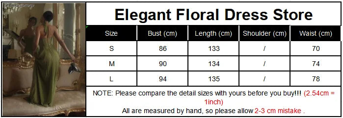 Corset Halter Maxi Dress