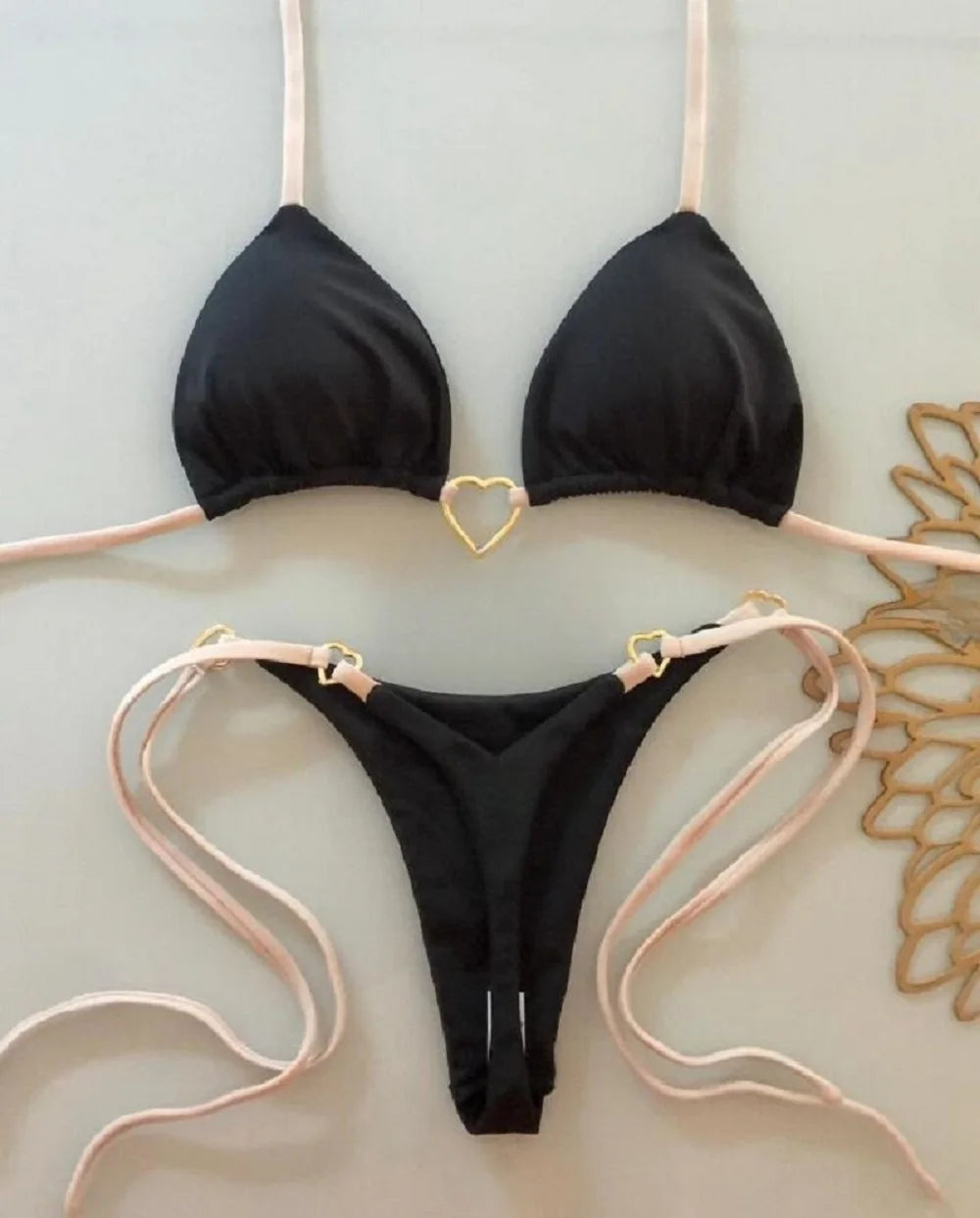 Micro Push Up Brazilian Bikini Set