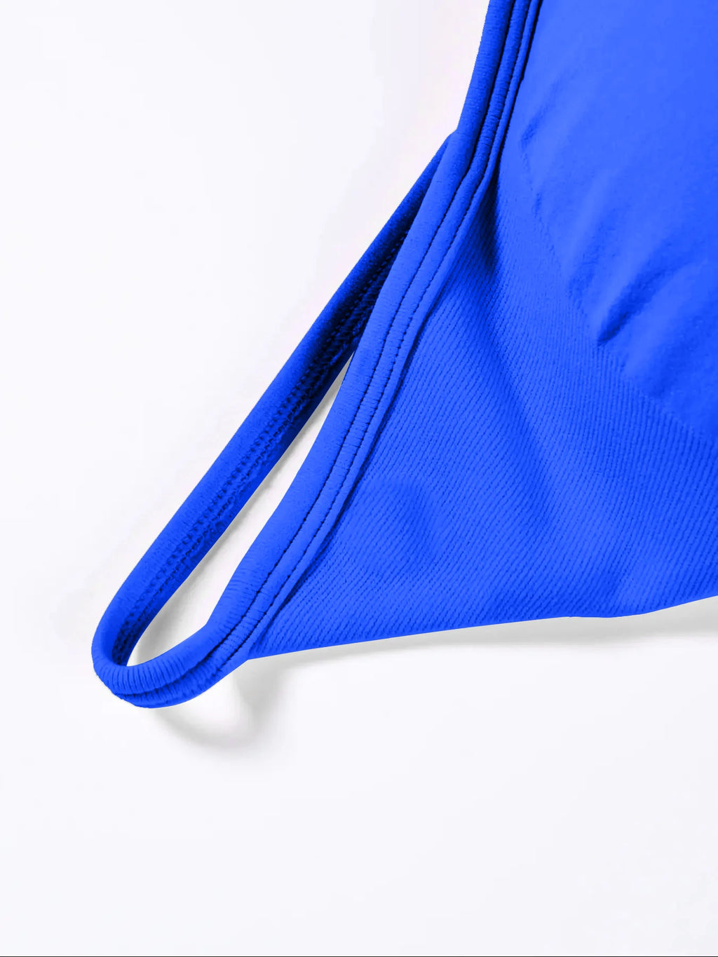 Ribbed Racerback Sports Bra