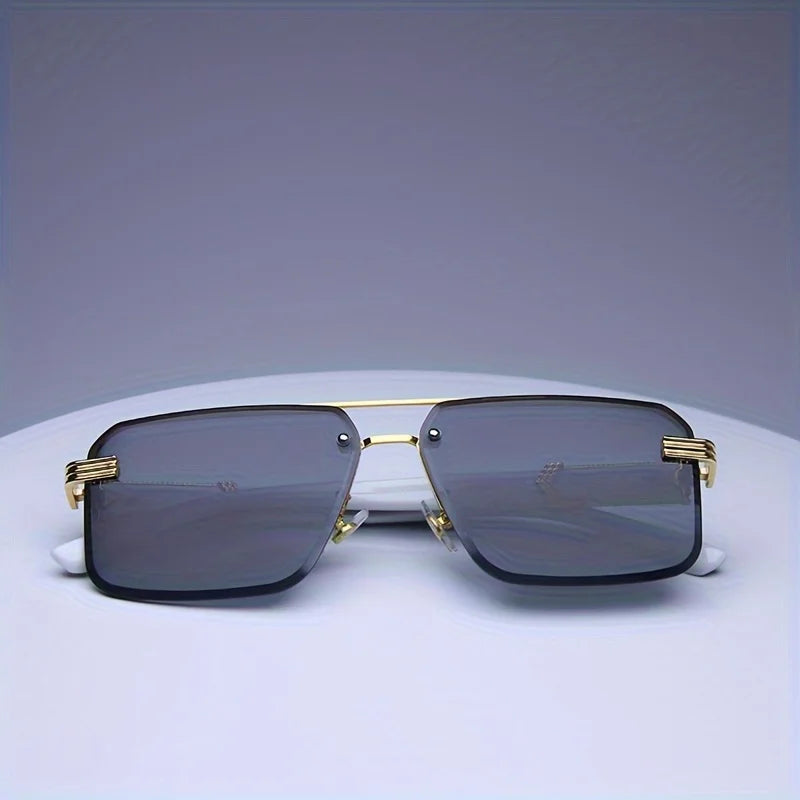 Rimless Rectangle Sunglasses – Women's