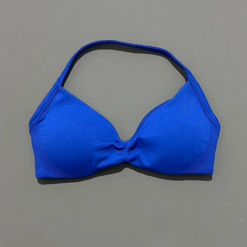 Halter Neck Tie-Side Bikini Set