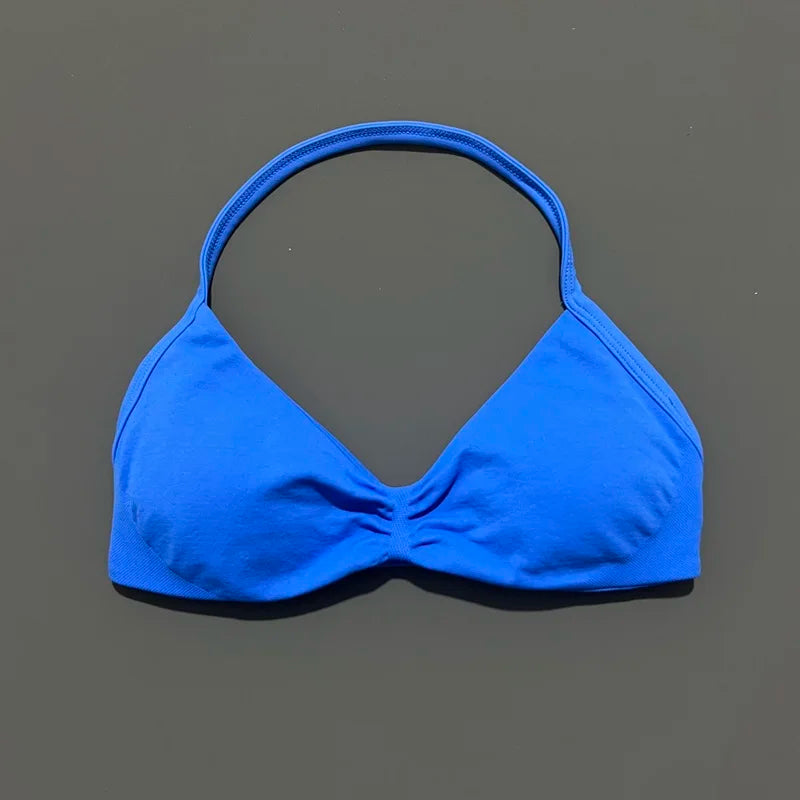Halter Neck Tie-Side Bikini Set