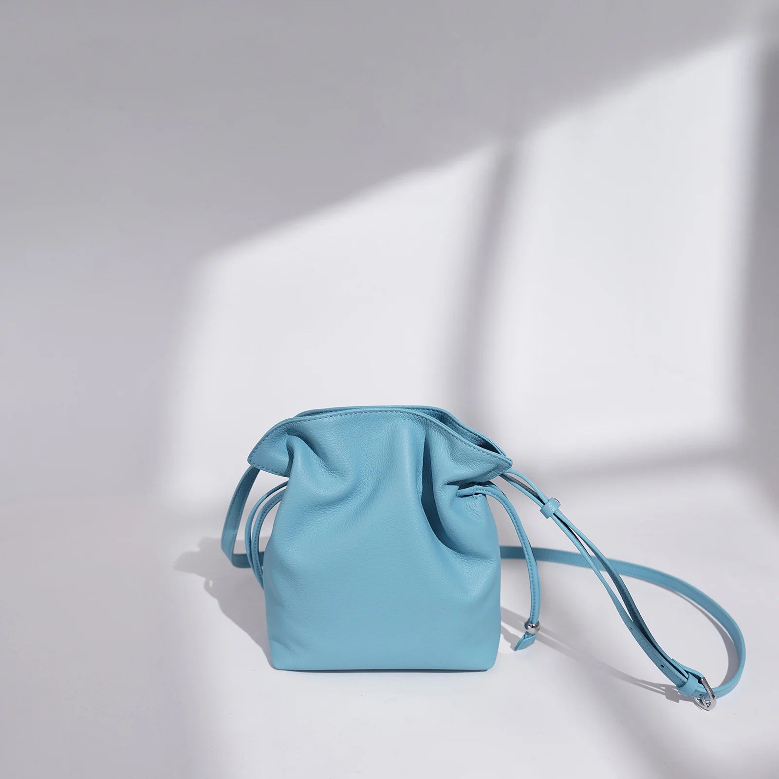 Leather Flap Crossbody Bag