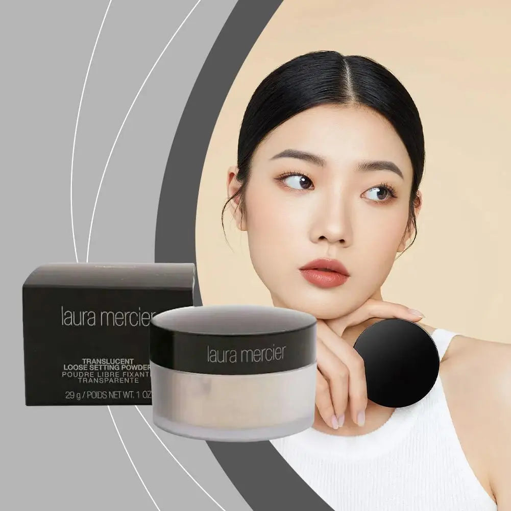 2024 Hot Loose Powder With Packaging Natural Soft Transparent Honey Powder Makeup Powder Skin Care
