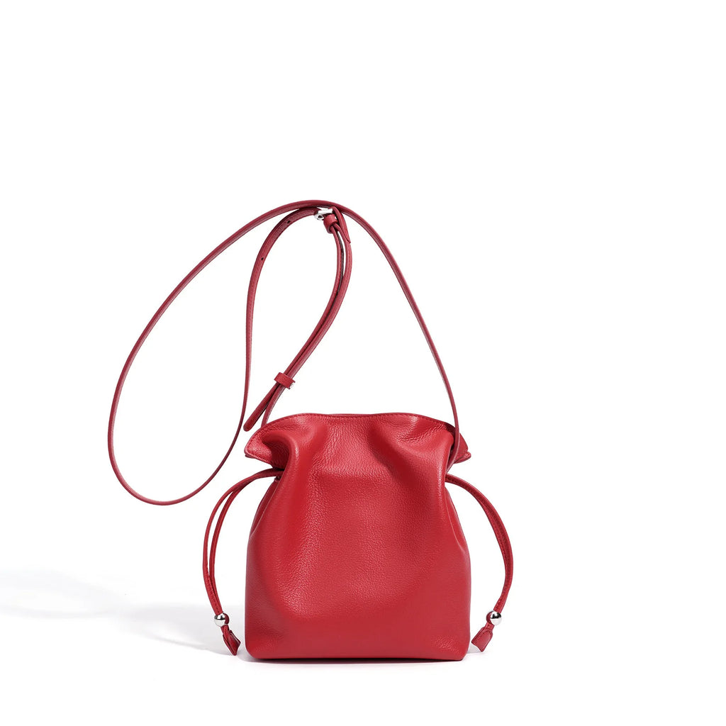 Leather Flap Crossbody Bag