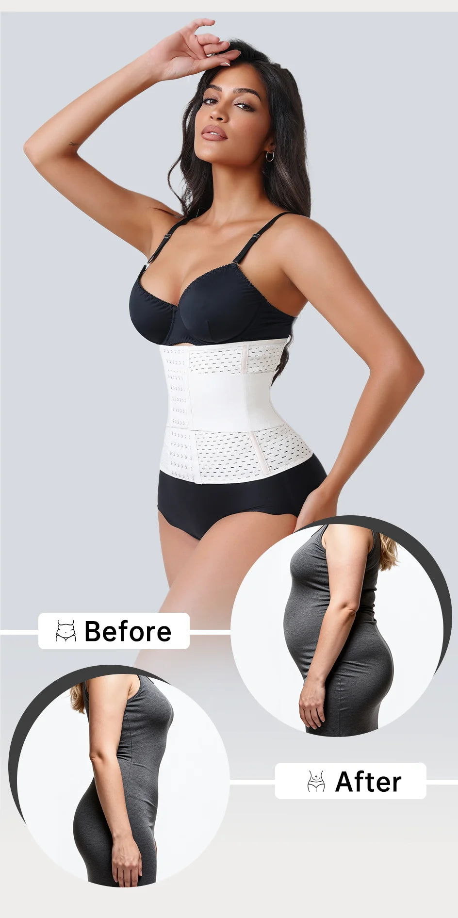 Adjustable Double Belt Waist Trainer