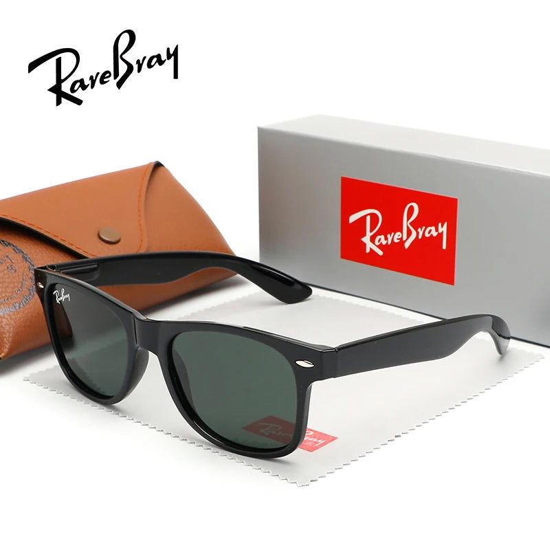 RareBray Classic Retro Polarized Sunglasses for Men UV400 Outdoor Protection Square Trend Shades ...