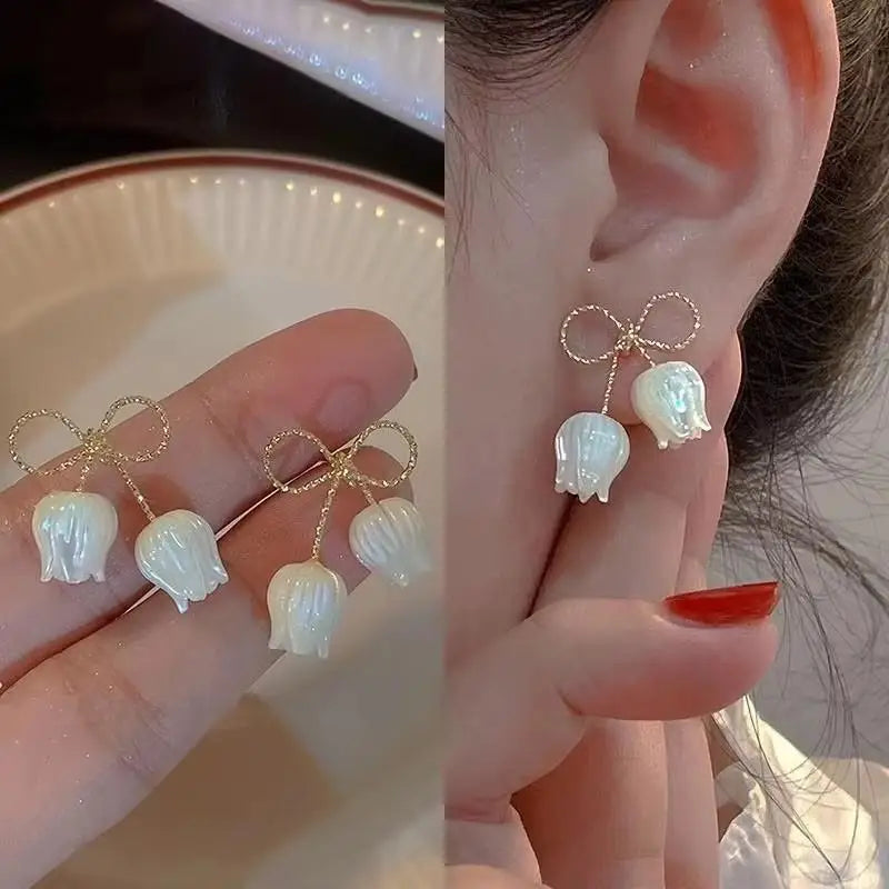 Zircon Geometric Hoop Earrings
