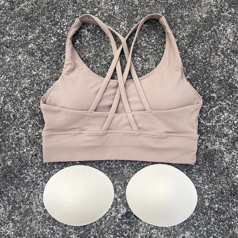 Crossback High Impact Sports Bra