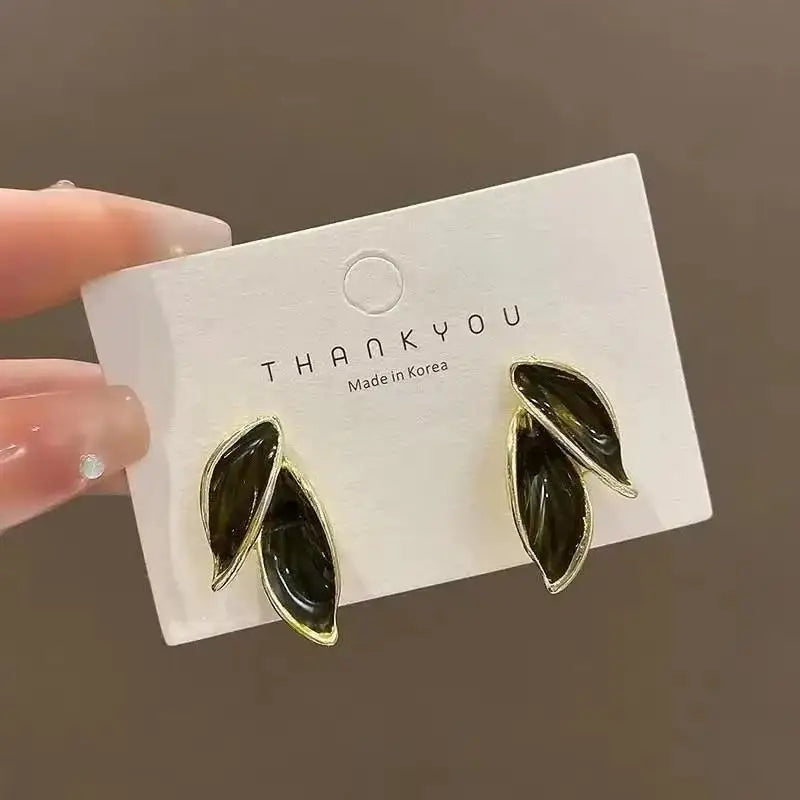 Zircon Geometric Hoop Earrings