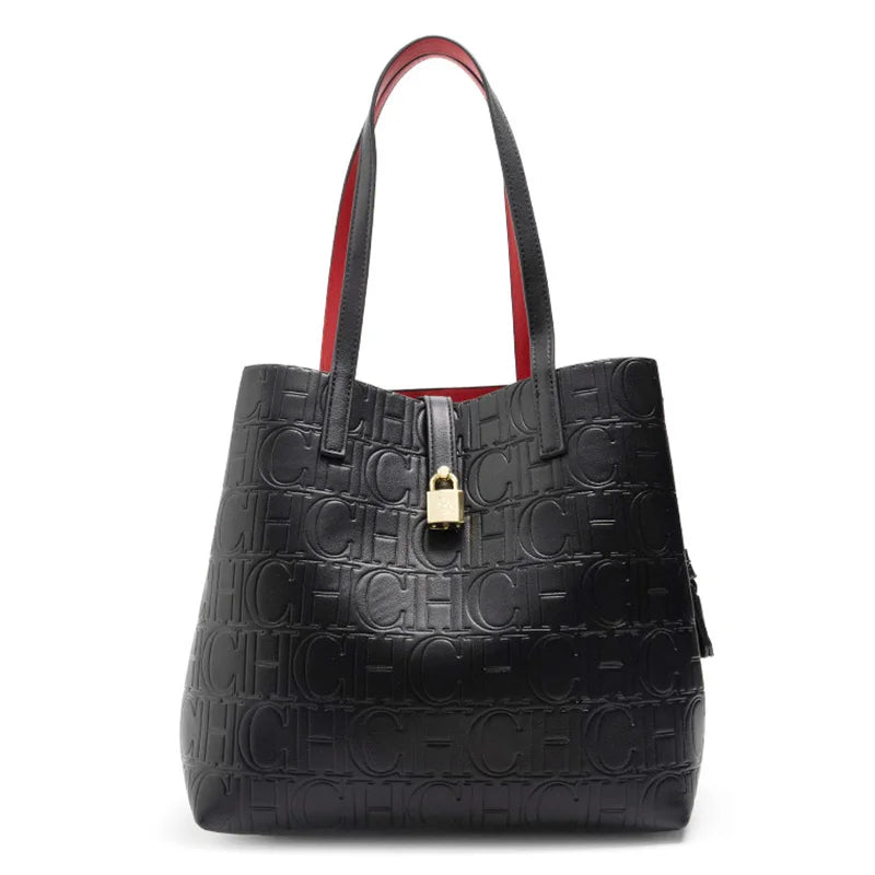 Letter Print Large Capacity Tote Bag