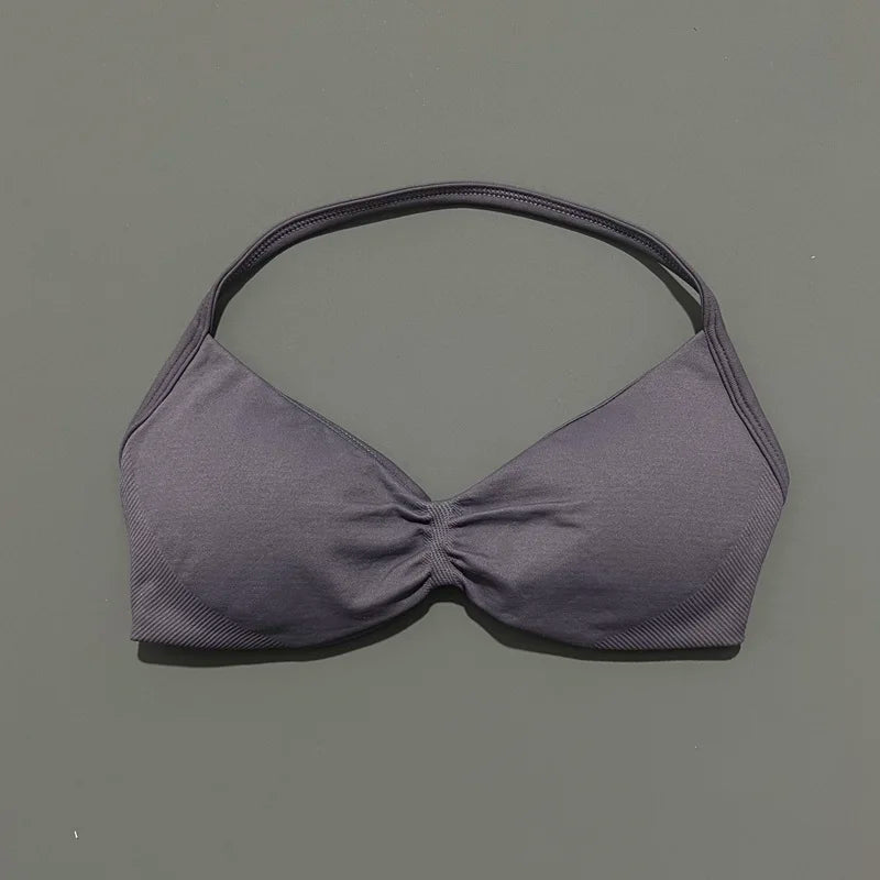 Halter Neck Tie-Side Bikini Set