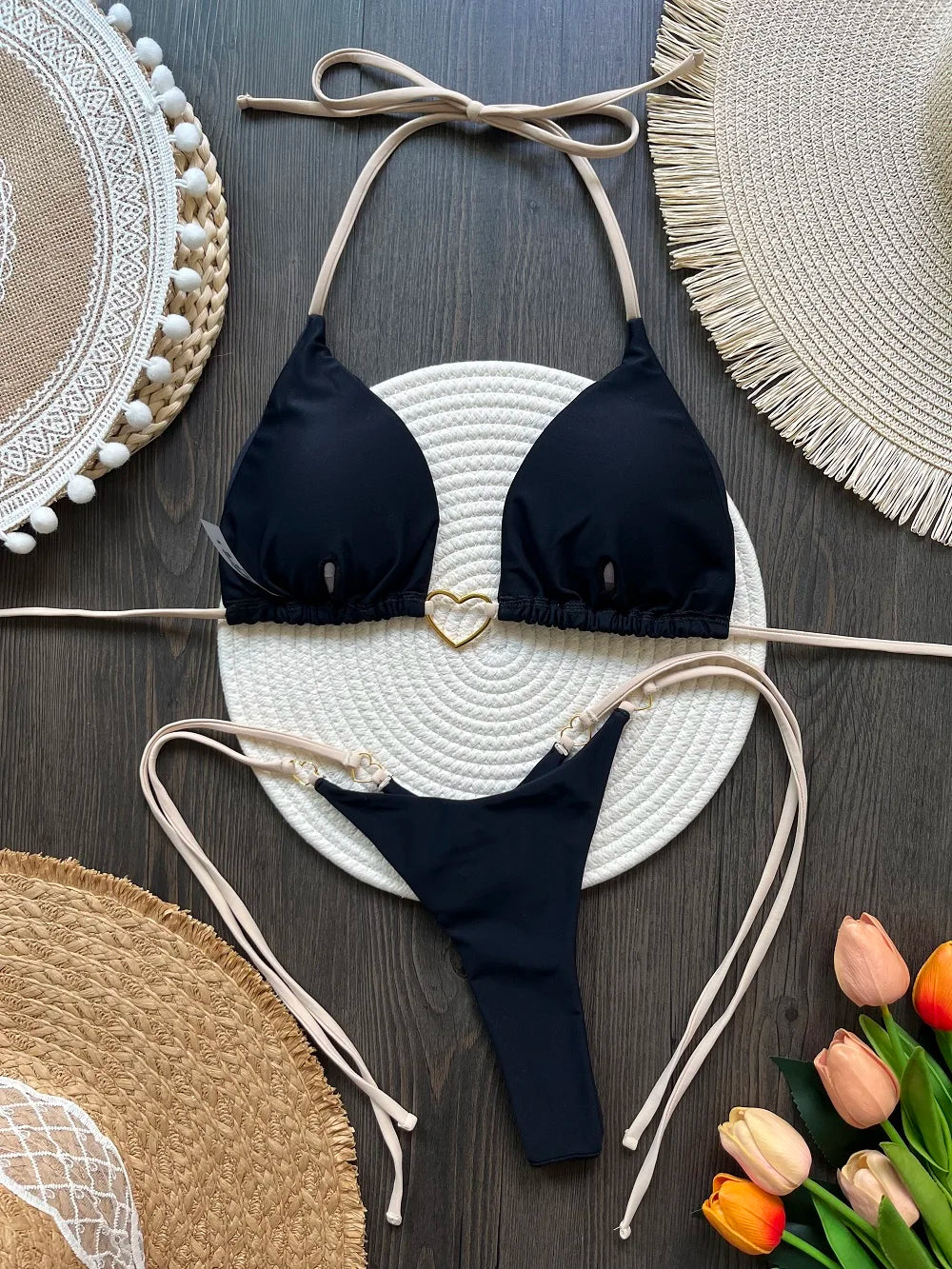 Micro Push Up Brazilian Bikini Set