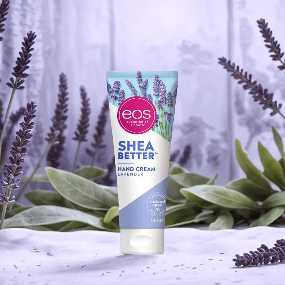 EOS Shea Better 74ml Hand Cream - Ultra Derm Moisturizing Shea Butter Enriched For Dry Cracked Sk...