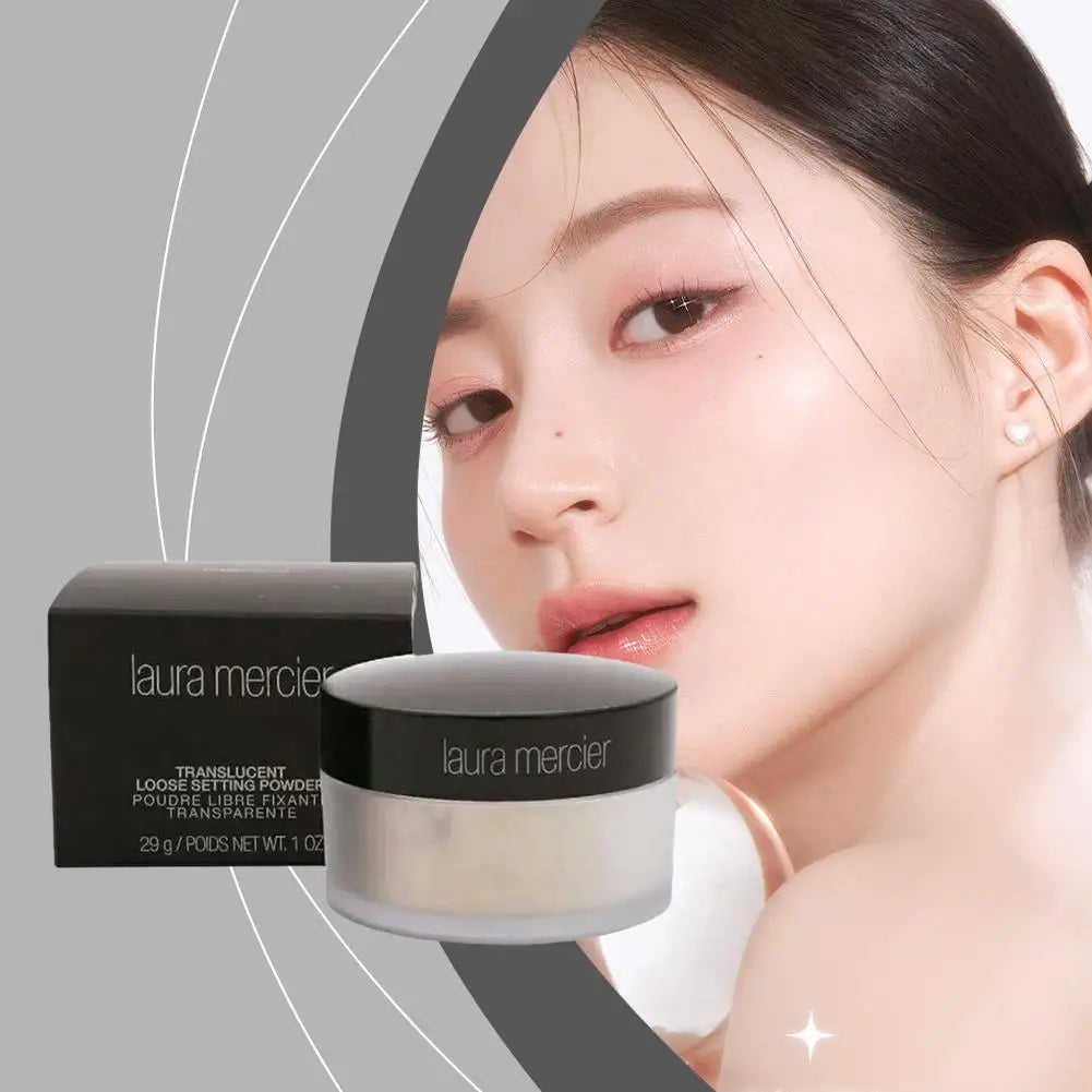 2024 Hot Loose Powder With Packaging Natural Soft Transparent Honey Powder Makeup Powder Skin Care