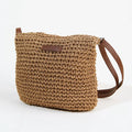 Woven Crossbody Shoulder Bag