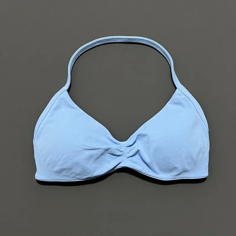 Halter Neck Tie-Side Bikini Set