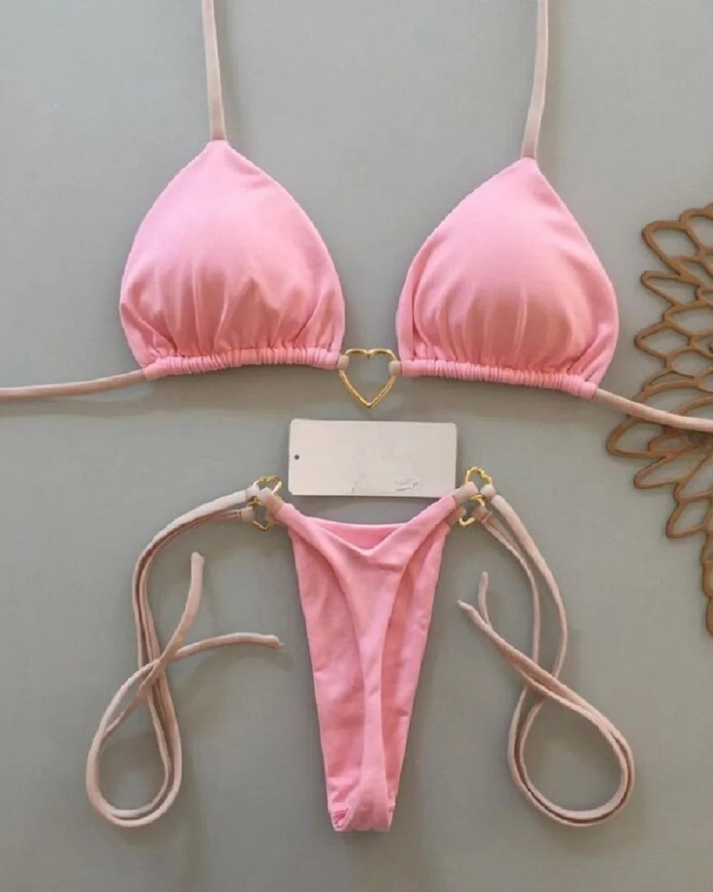 Micro Push Up Brazilian Bikini Set