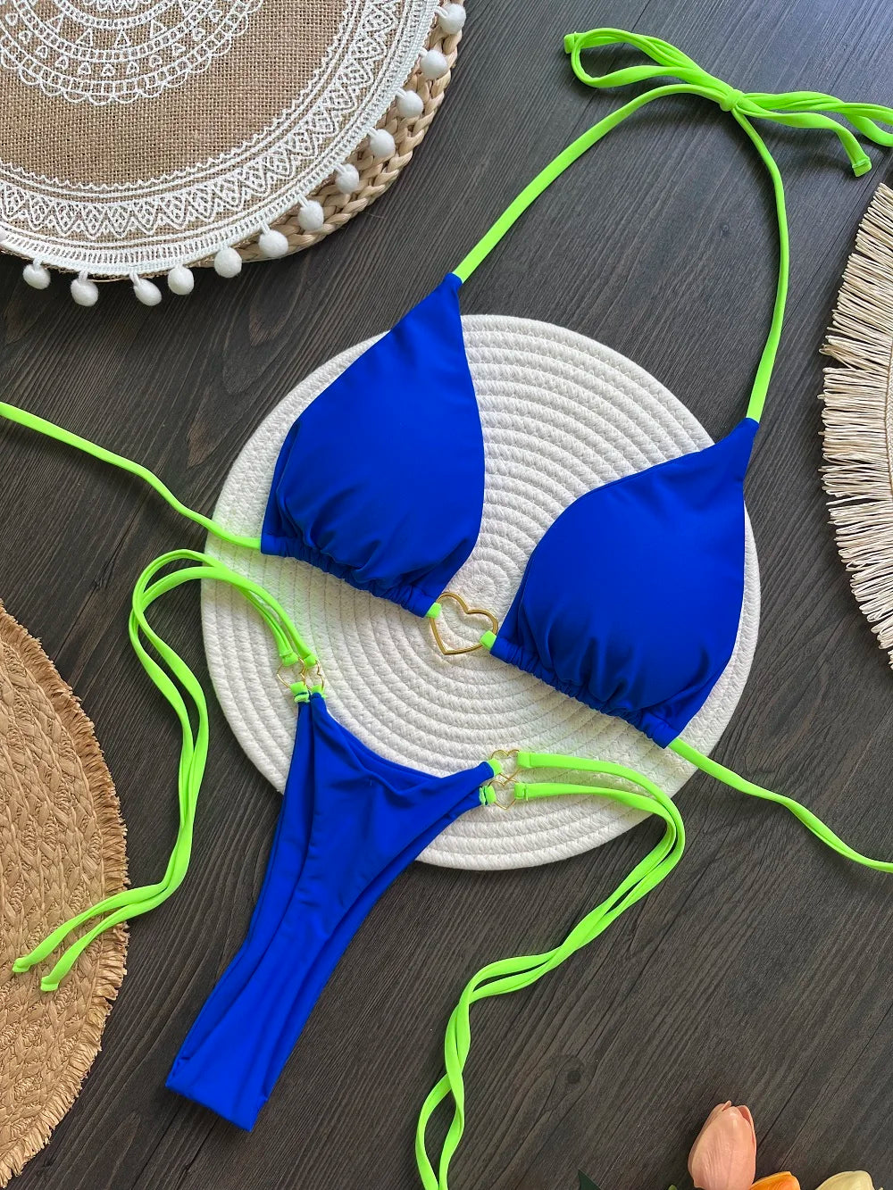 Micro Push Up Brazilian Bikini Set