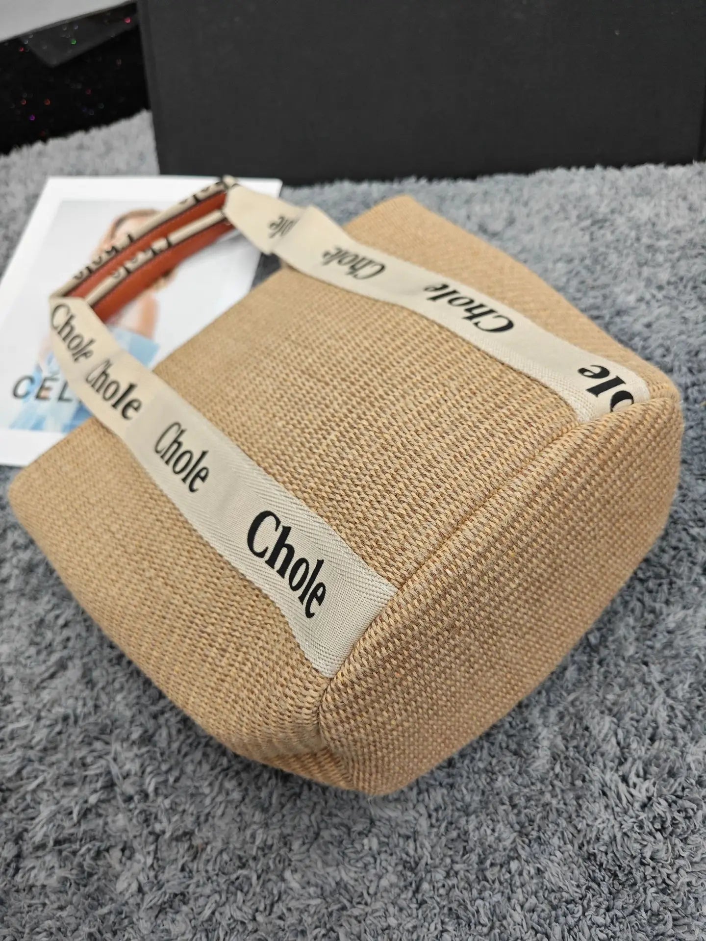 Handwoven Cotton-Linen Beach Tote