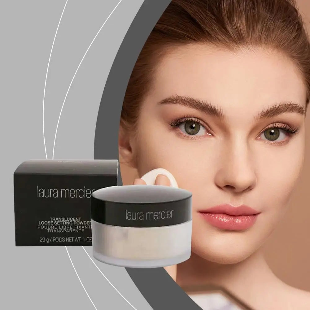 2024 Hot Loose Powder With Packaging Natural Soft Transparent Honey Powder Makeup Powder Skin Care
