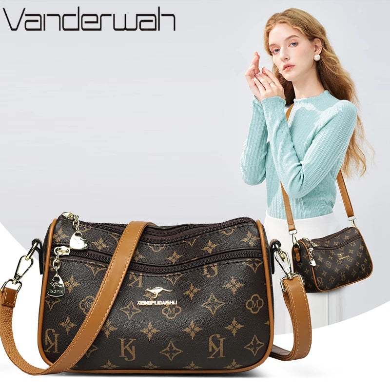 Brand Pu Leather Women Shoulder Crossbody Bags for Women 2025 Luxury Handbags Women Bags Designer...