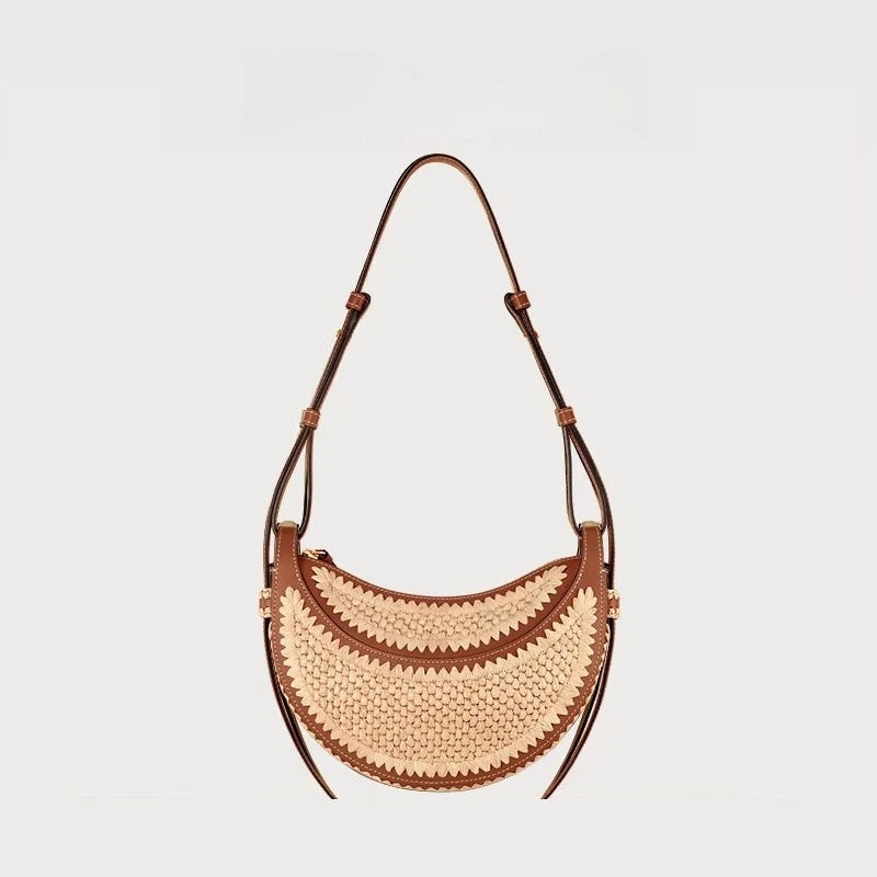 Casual Straw Woven Tote Bag