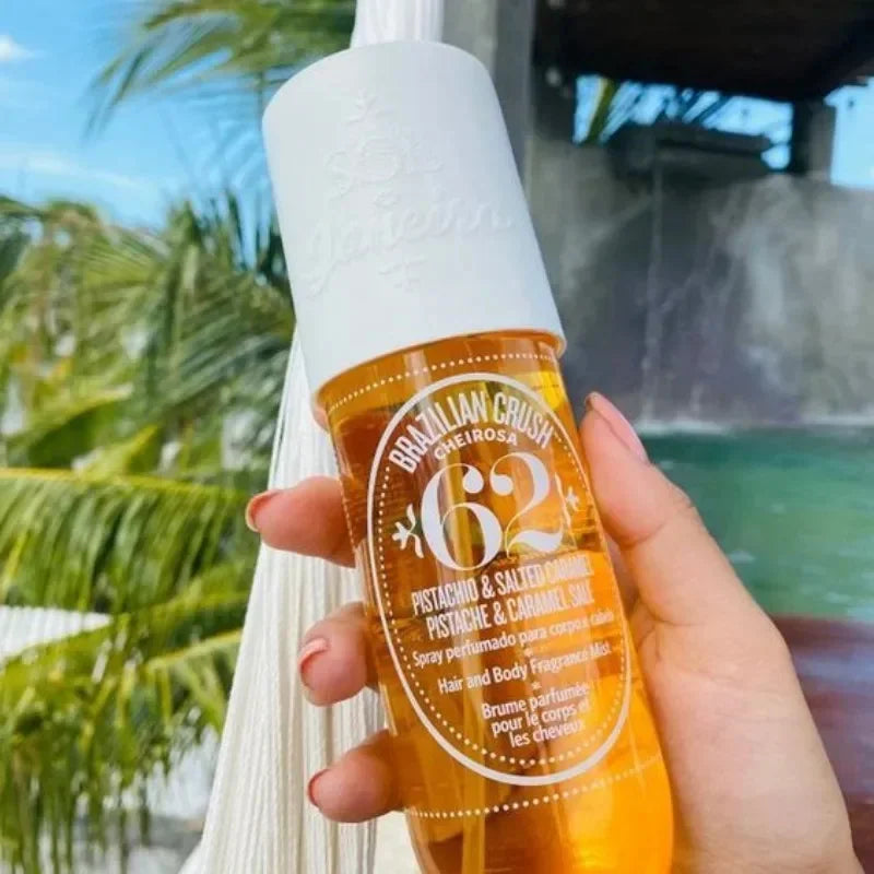 Brazilian Crush Fragrance Spray Women Fruity Body Spray Scent Moisturize Skin Long Duration Hair ...