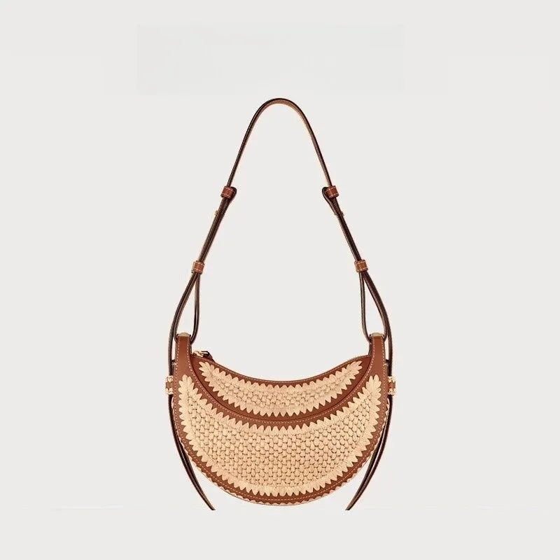 Casual Straw Woven Tote Bag
