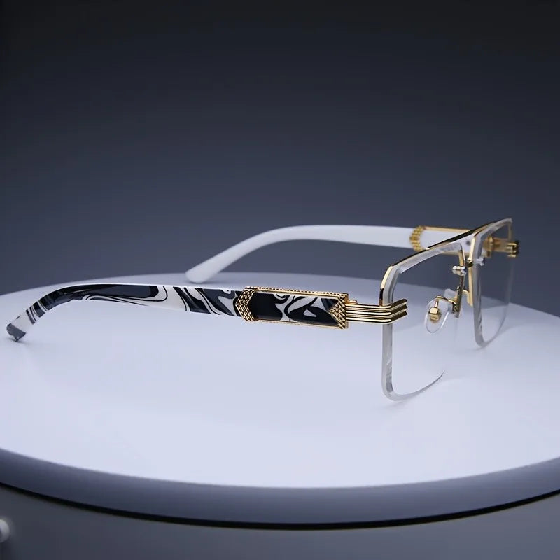 Rimless Rectangle Sunglasses – Women's