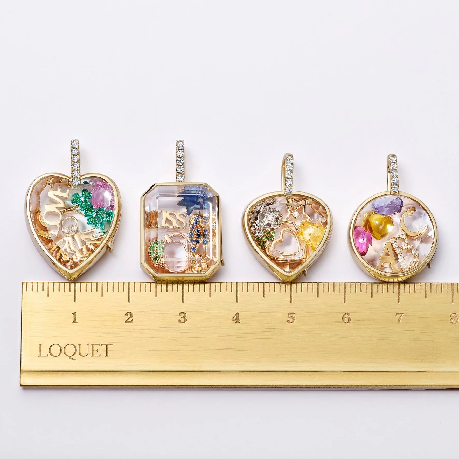 Open Pendant Chain Necklace