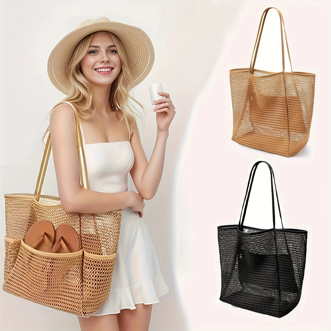 Large Beach Tote Bag