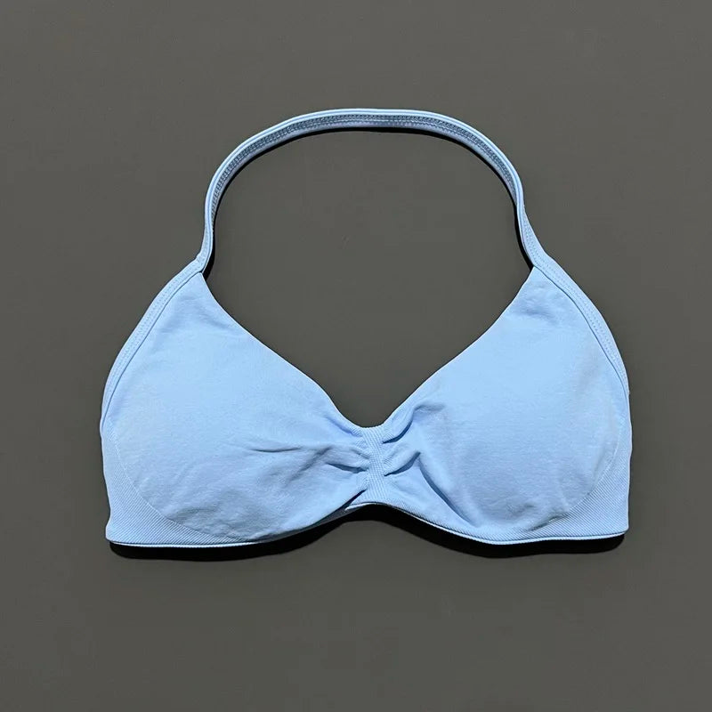 Halter Neck Tie-Side Bikini Set