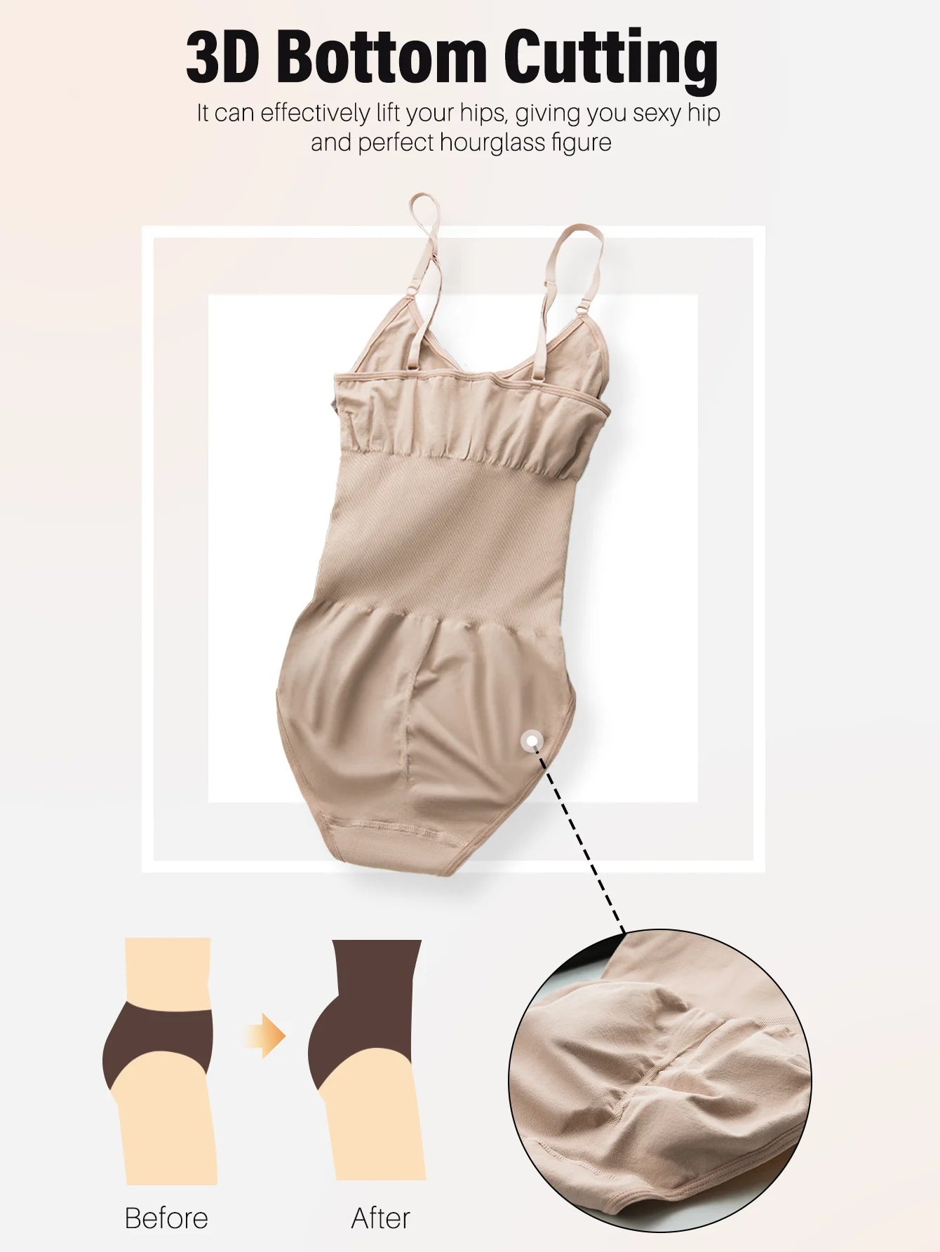 Seamless Slimming Butt Lifter Bodysuit