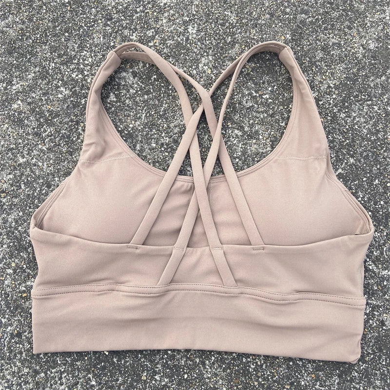 Crossback High Impact Sports Bra