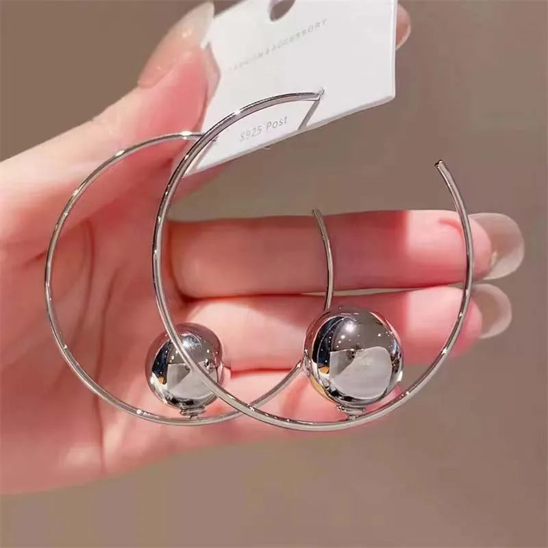 Gold Hoop Earrings