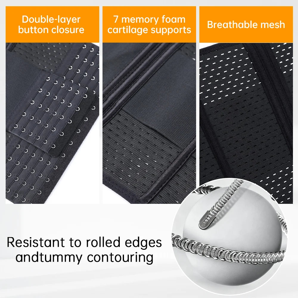 Adjustable Double Belt Waist Trainer