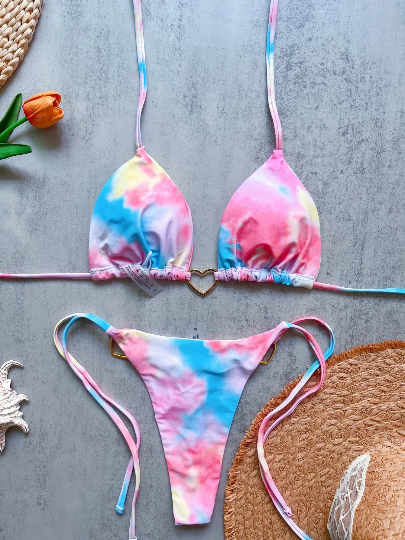 Micro Push Up Brazilian Bikini Set