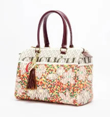 CH Ladies Bucket Bag – Floral PU Leather Handbag