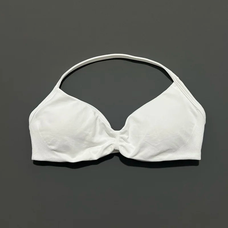 Halter Neck Tie-Side Bikini Set